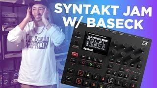 Baseck Plays : Elektron Syntakt : 12 Track Analog & Digital Synthesizer / Drum Computer