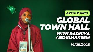 AYGF GLOBAL TOWN HALL 2023 MESSAGE