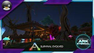 Ark: Survival Evolved - New Base Design + Spectral Wyvern ( Modded Ark Eternal Crystal Isles )