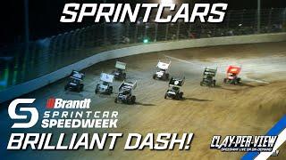 Sprintcars | Brandt Speedweek, Dash - Tolmer - 27th Dec 2024 | Clay-Per-View