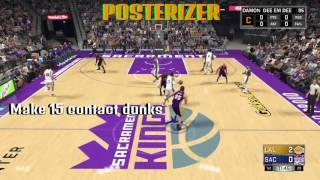 How To Get POSTERIZER Badge Tutorial | NBA 2K17