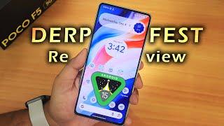 1st Android 15 Review On POCO F5 || DERPFEST 