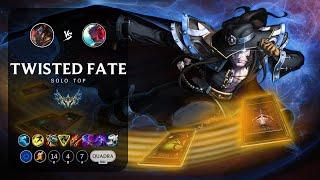 Twisted Fate Top vs Yone - EUW Challenger Patch 14.3