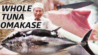 Tuna Master Kuniaki Yoshizawa Serves an Entire Omakase out of Bluefin Tuna — Omakase