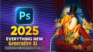 Introduction to Generative Fill | Adobe Photoshop | Photoshop 2025 Top  Features  Updates Explained!