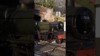 West Somerset Railway | 7828 Odney Manor at Bishops Lydeard | #trains #steamengine #steam #railway