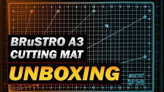 Brustro A3 Cutting Mat Unboxing | Top Choice for Precision Cutting