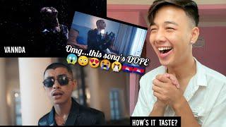 VANNDA - រសជាតិយ៉ាងម៉េច? (HOW'S IT TASTE?) [OFFICIAL MUSIC VIDEO] | REACTION