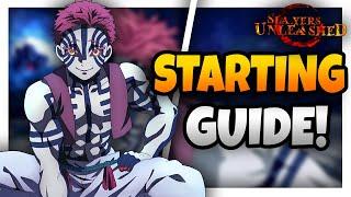 Slayers Unleashed Starting Guide + Tutorial for Beginners!