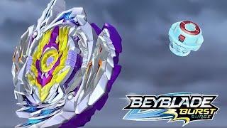 Lui vs Lain Beyblade Burst Surge Episode 8 Jet black Sun vs The Winter knight English Dub!!