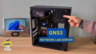 "Building Your Own Network Lab Server with GNS3: Step-by-Step Tutorial"