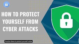 Security tips, protect yourself while you browse online