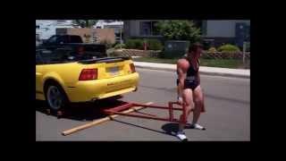 Kalle Beck vs Robert Oberst Car Deadlift