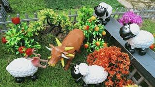 WADIDAU !!! PROSES POTONG SAPI MOO & KUDA UNTA NGAMUK | SAPI TANPA KEPALA UNIK