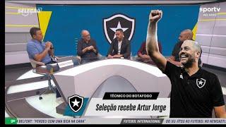 EXCLUSIVO/ ARTUR JORGE CEDEU ENTREVISTA AO SPORTV