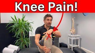 The 3 Steps To Knee Pain Relief - Decompress, Stretch, Strengthen