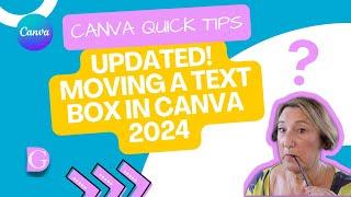 Updated! Effortlessly Moving a Text Box in Canva 2024