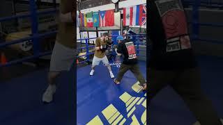 Boxing Padding short video training by Bupas coach boxing #trainingday #boxeo #tutorial #paultyson