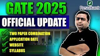 GATE 2025 Official Update | Website, Eligibility & Syllabus | Complete Details