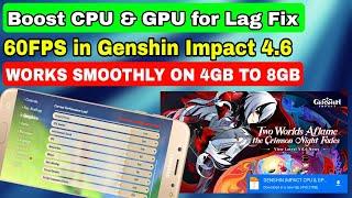 Genshin Impact CPU & GPU Boost | Genshin Impact 4.6 Lag Fix | Genshin Impact 4.6 Lag Fix Config