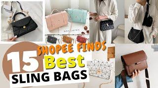 15 BEST AFFORDABLE KOREAN STYLE SLING BAGS EDITION || SHOPEE FINDS || Better Buys