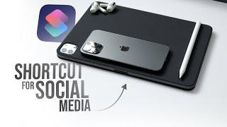 How to Create iPhone Shortcuts to Help with Social Media (tutorial)