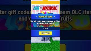 NEW Blox Fruits Codes Give MYTHICAL Rewards?  #roblox #bloxfruitscodes2024