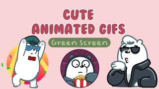 Cute Animated GIFs | Green Screen 