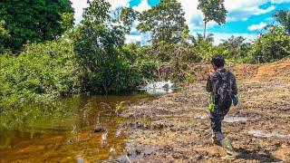 MELEDAK !!! Casting Toman Danau Pinggir Hutan Sangat Ganas