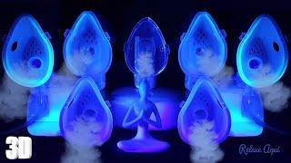 ASMR Aerosol 3D (Eight nebulizers) Amazing white noise for sleep 