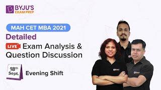 MAH MBA CET 2021 Memory Based Question Paper (18th Sep, All Shifts) | MAH CET Expected Cutoff 2021
