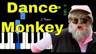 DANCE MONKEY - TONES AND I  EASY Piano Tutorial