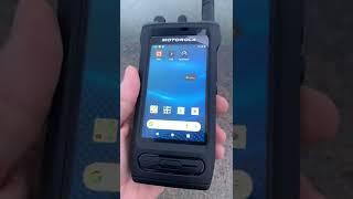 Motorola Ion -  Zello First Look -  echo test using on-screen button