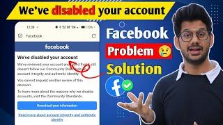 We've disabled your account facebook | facebook we've disabled your account