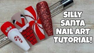 Silly Santa Nail Art Tutorial | Nail Sugar