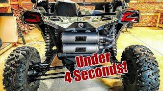 2018 CanAm Maverick X3 0-60 EVO Stage 3r HMF and KWI - Part 3! BROKE INTO THE 3's!!!!