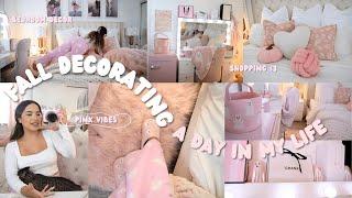 Fall Decorate With Me | Cozy Bedroom Transformation, New AirPods Max, & Chill Sunday