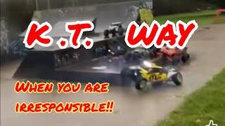 large scale RC car loses control no kill switch 