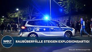 DEUTSCHLAND: Todesangst, Hilflosigkeit und Demütigung – Raubüberfälle steigen explosionsartig!