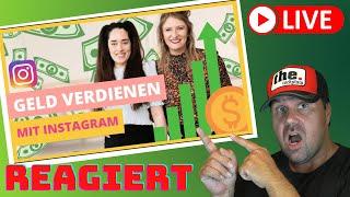 Endlich reich: Geld verdienen mit Instagram (wenig Follower) [Michael Reagiertauf]