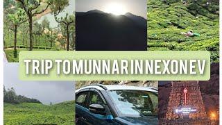 Trip to Munnar from Pondicherry in Nexon EV car | charging stations| route| Hotels| restaurants