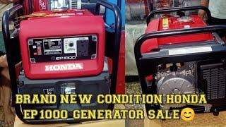 Brand New Honda ep 1000 Generator sale very low price