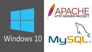 Installing Apache PHP MYSQL on Windows 10