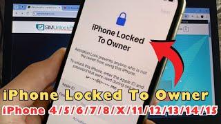 How To Unlock iPhone Locked To Owner With IMEI (Sim UnlockPro) 100% Working