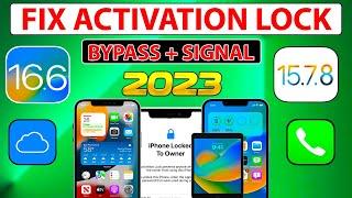  Fix iCloud Bypass iPhone/iPad with Sim/Signal on iOS 16.7.2/15.8 iCloud Activation Lock to owner