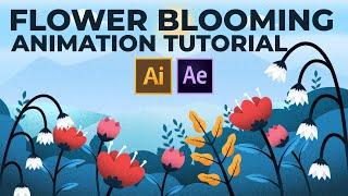 Flower Blooming Animation Tutorial in After Effects