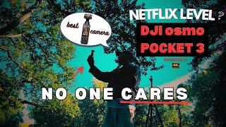 you look STUPID with your DJI Pocket 3 (Netflix level truth)