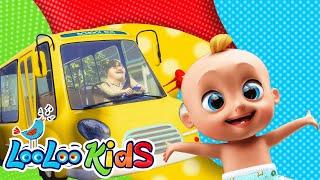 The Wheels On The Bus+ Ten In The Bed️- Baby Songs | Kids Songs and Nursery Rhymes - LooLoo Kids