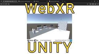 How to use WebXR with Unity - January 2024 Edition