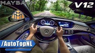 MERCEDES MAYBACH S600 6.0 V12 BiTurbo POV Test Drive by AutoTopNL